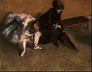 Edgar Degas Waiting China oil painting reproduction